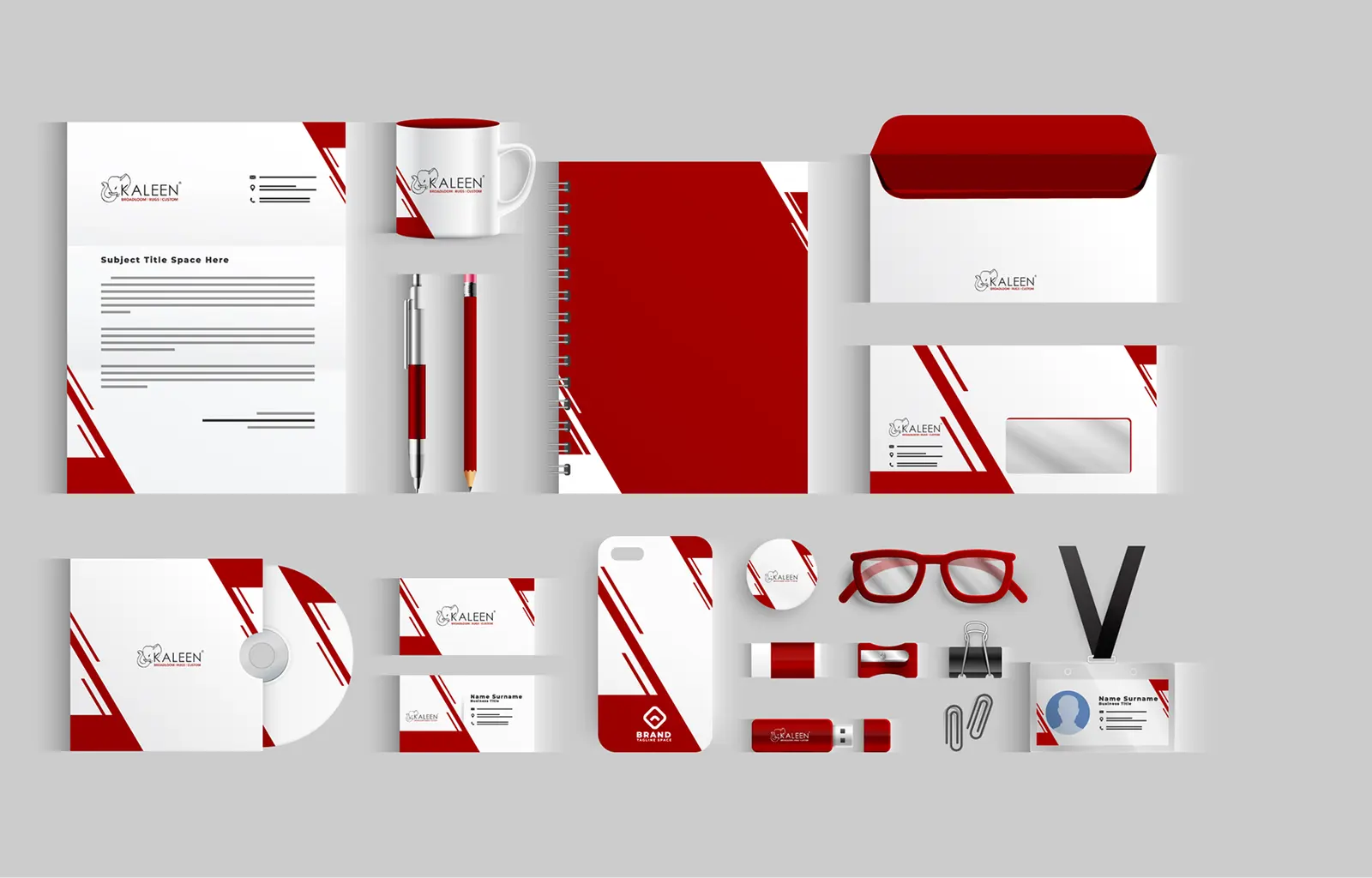 Kaleen India brand identity design 2