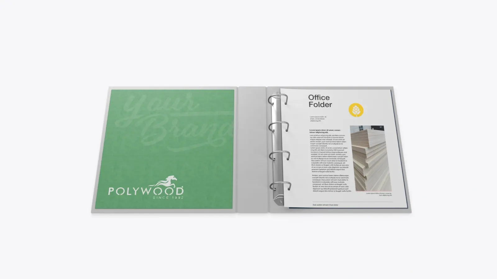 Dhabriya Polywood brand identity design 3