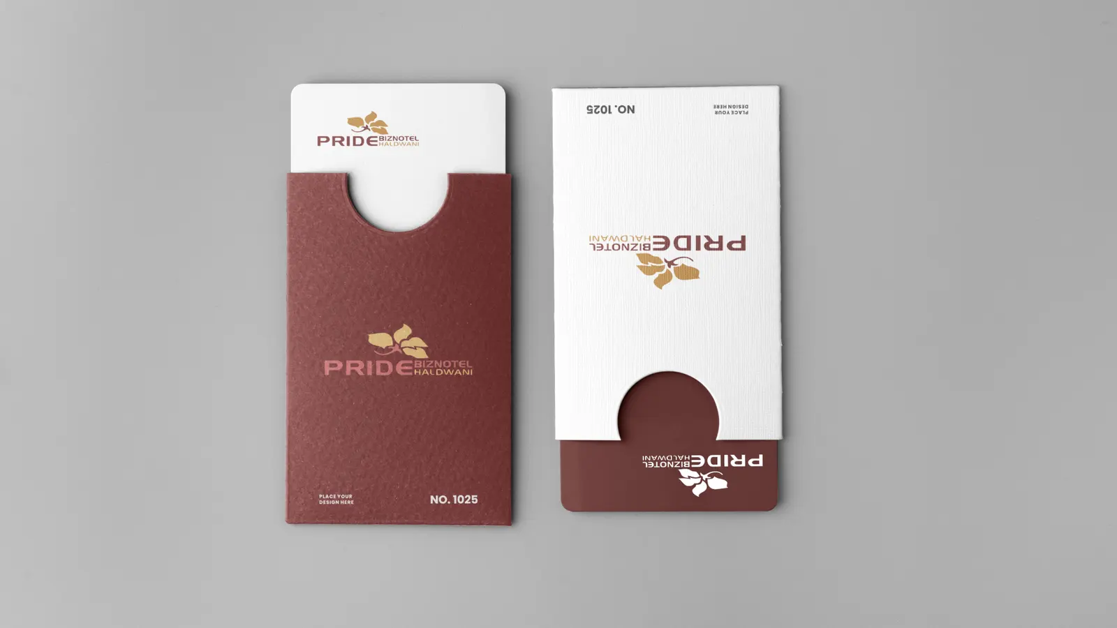 Pride Biznotel brand identity design 2