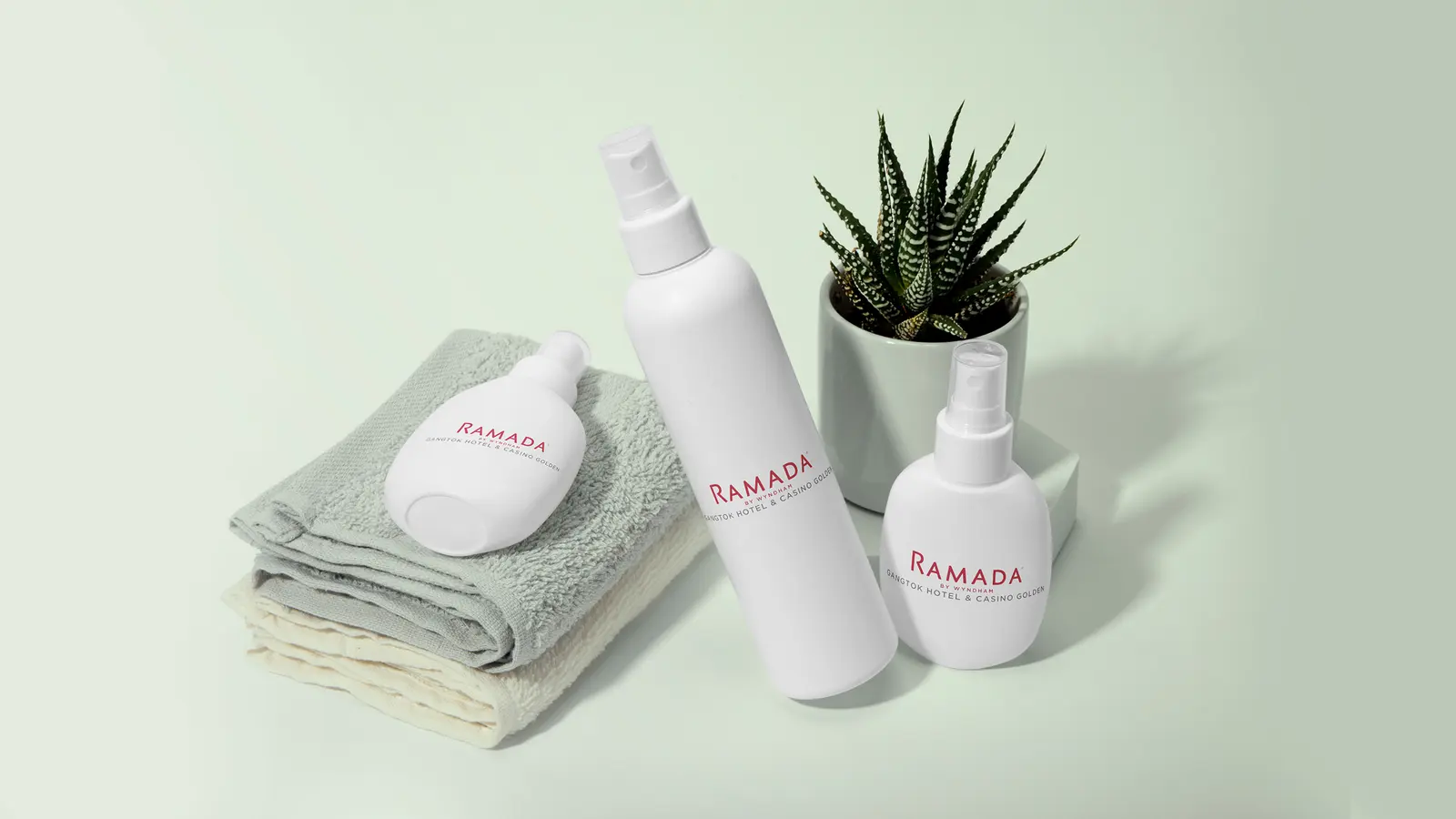 Ramada Gangtok brand identity design 3