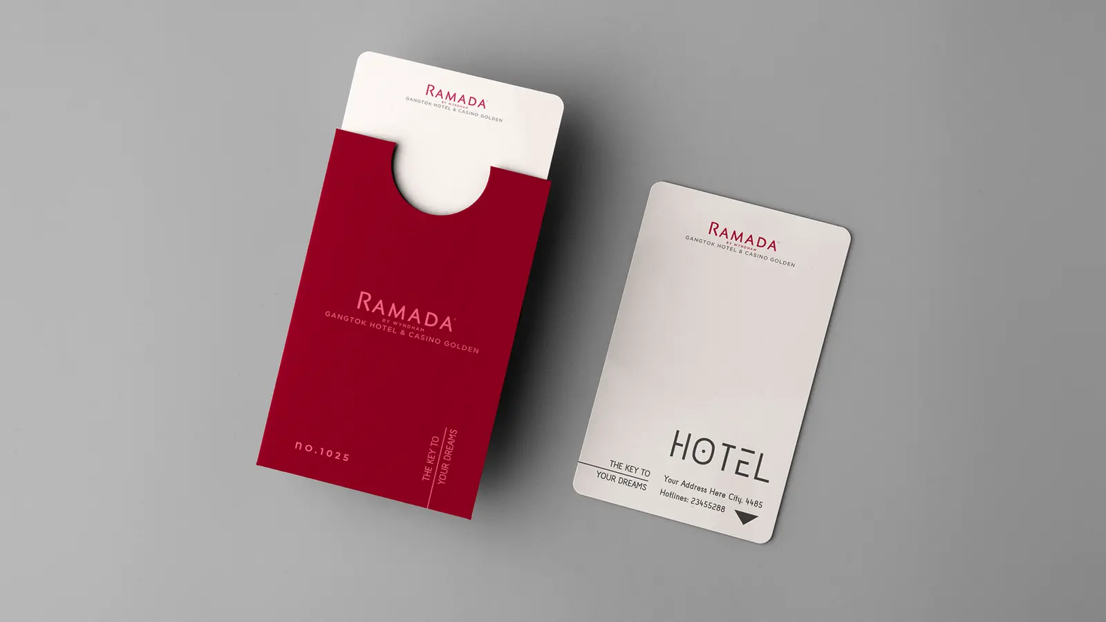 Ramada Gangtok brand identity design 6