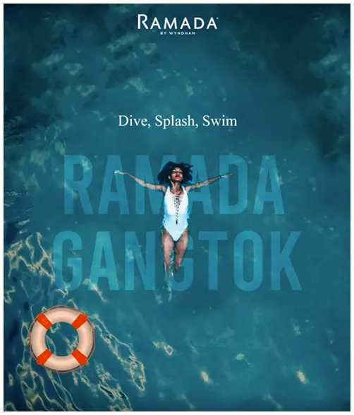 Ramada Gangtok social media post 2