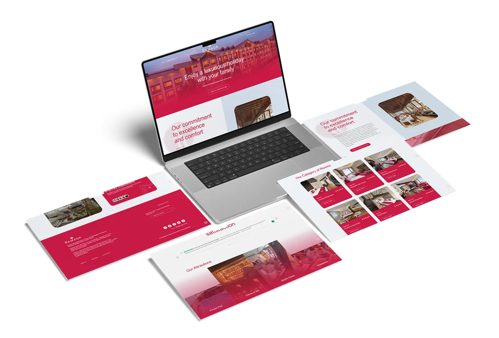 Ramada Gangtok website design