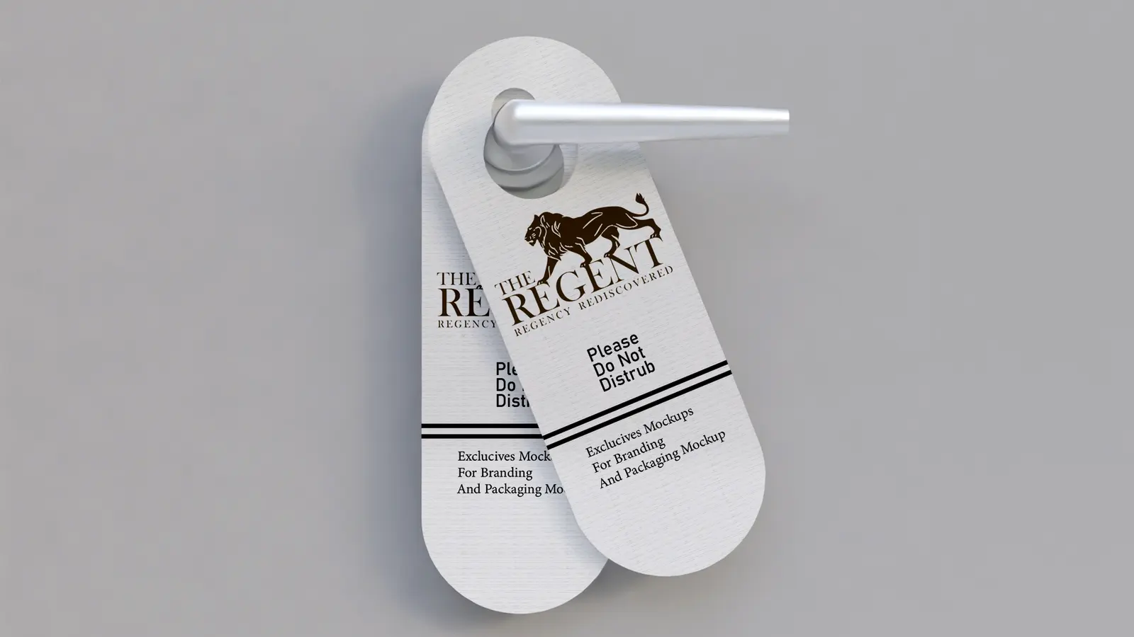 The Regent brand identity design 1