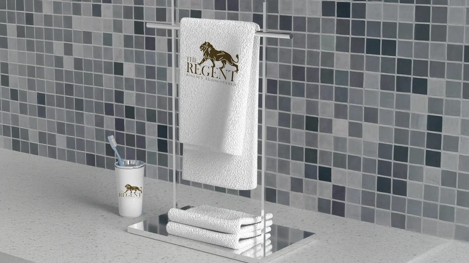 The Regent brand identity design 2